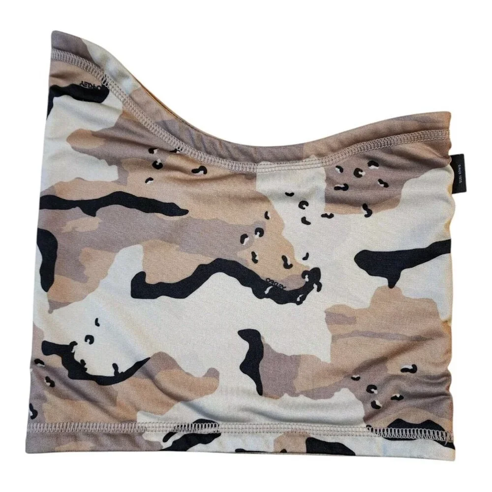 OAKLEY FOS900702 Men's Printed B1B Desert Camo Neck Gaiter Face Mask Pre-owned